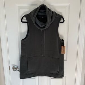 NWT Nobull Sleeveless Cowl Fleece, S